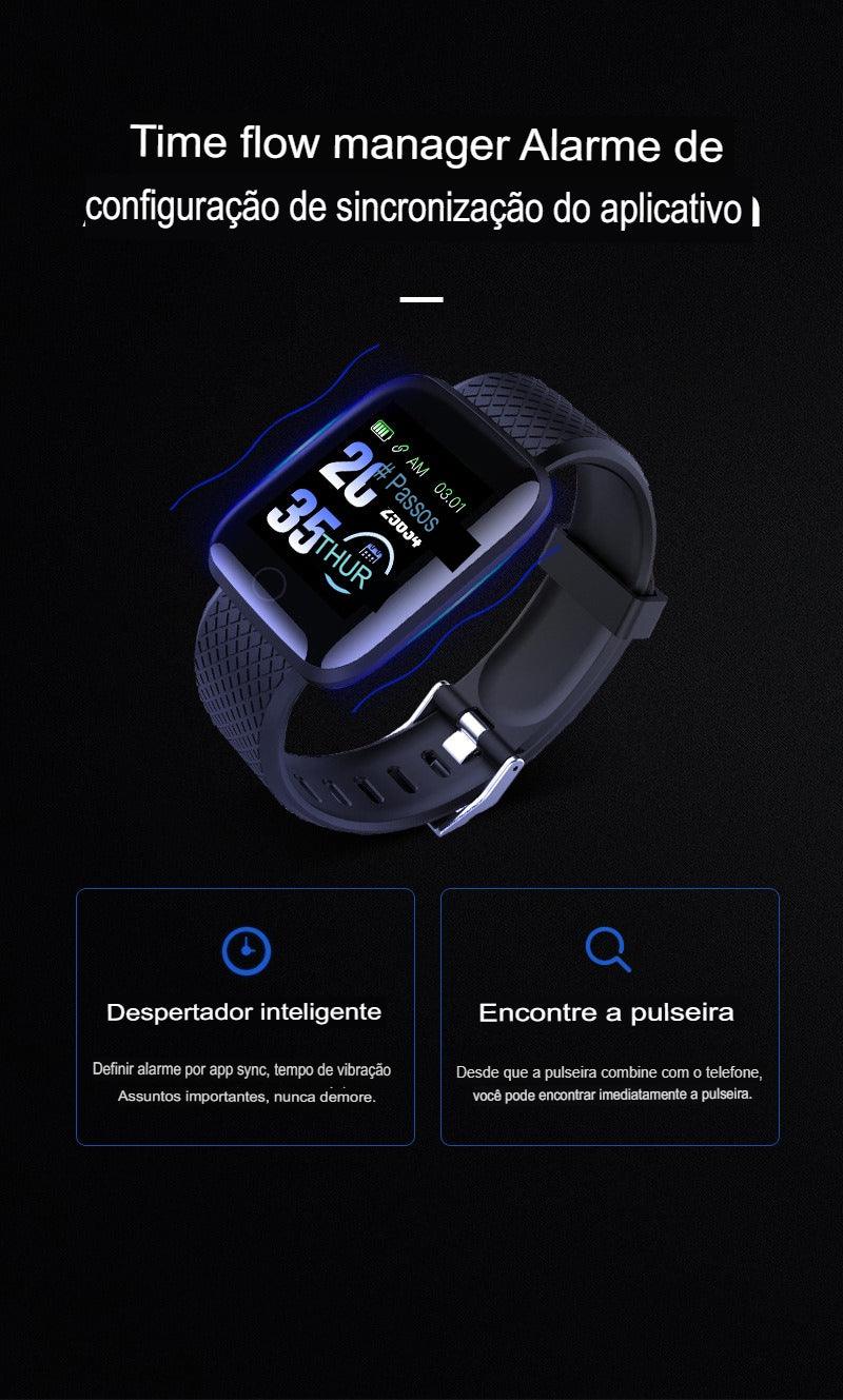 Relógio Inteligente com Pulseira Esportiva D13 - ParePenseAvalie