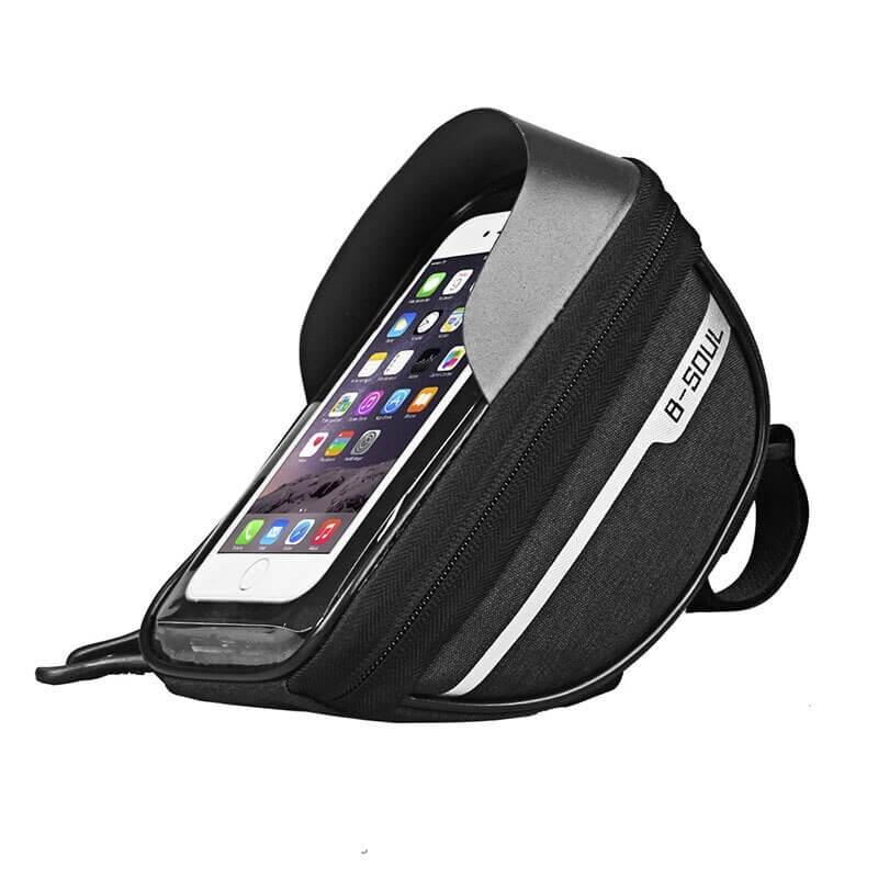 Bolsa de ciclismo á prova D'Água com suporte para telefone - ParePenseAvalie