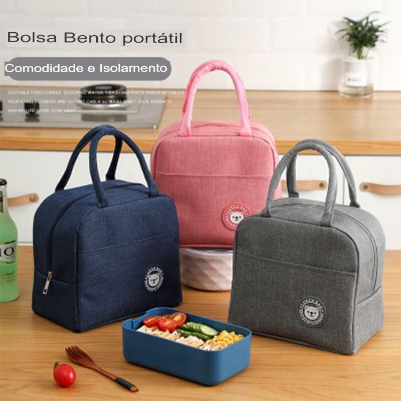 Bolsa de isolamento térmico Impermeável para Marmitas, Lancheiras e Bebidas - ParePenseAvalie